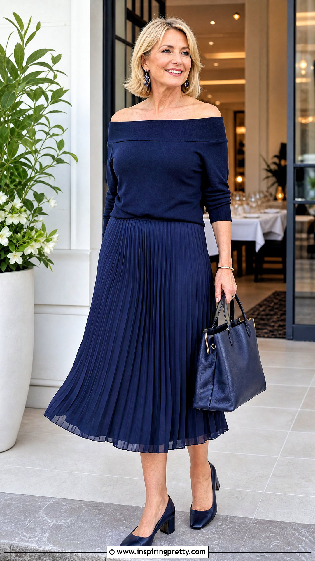 Knit Off Shoulder Top With Skirt For Women Over - 50 off shoulder top with skirt outfit ideas
