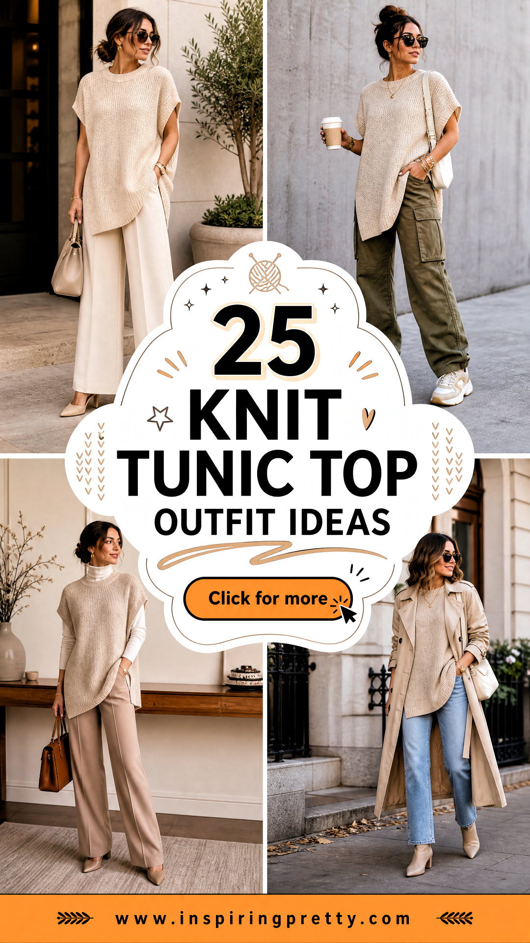 25 Knit Tunic Top Outfit Ideas for Cozy Polished Style - 25 Knit Tunic Top Outfit Ideas for Cozy, Polished Style