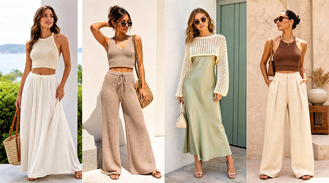 50 Knitted Crop Top Outfit Ideas for Cozy-Chic Modern Style