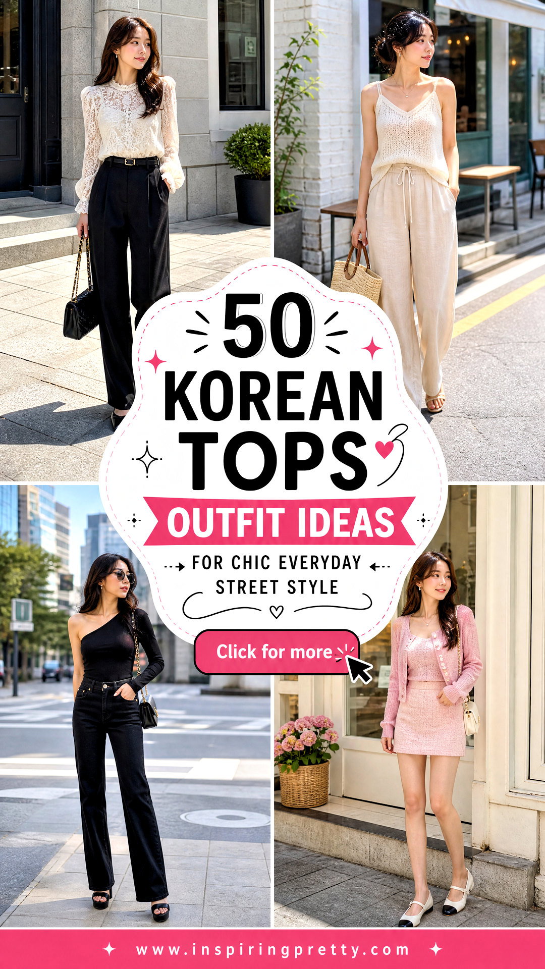 50 Korean Tops Outfit Ideas for Chic Everyday Street Style - 50 Korean Tops Outfit Ideas for Chic Everyday Street Style