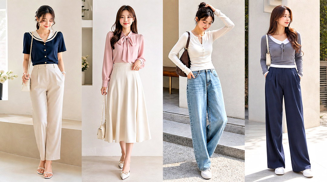 50 Korean Tops Outfits for Chic, Trend-Forward Street Style