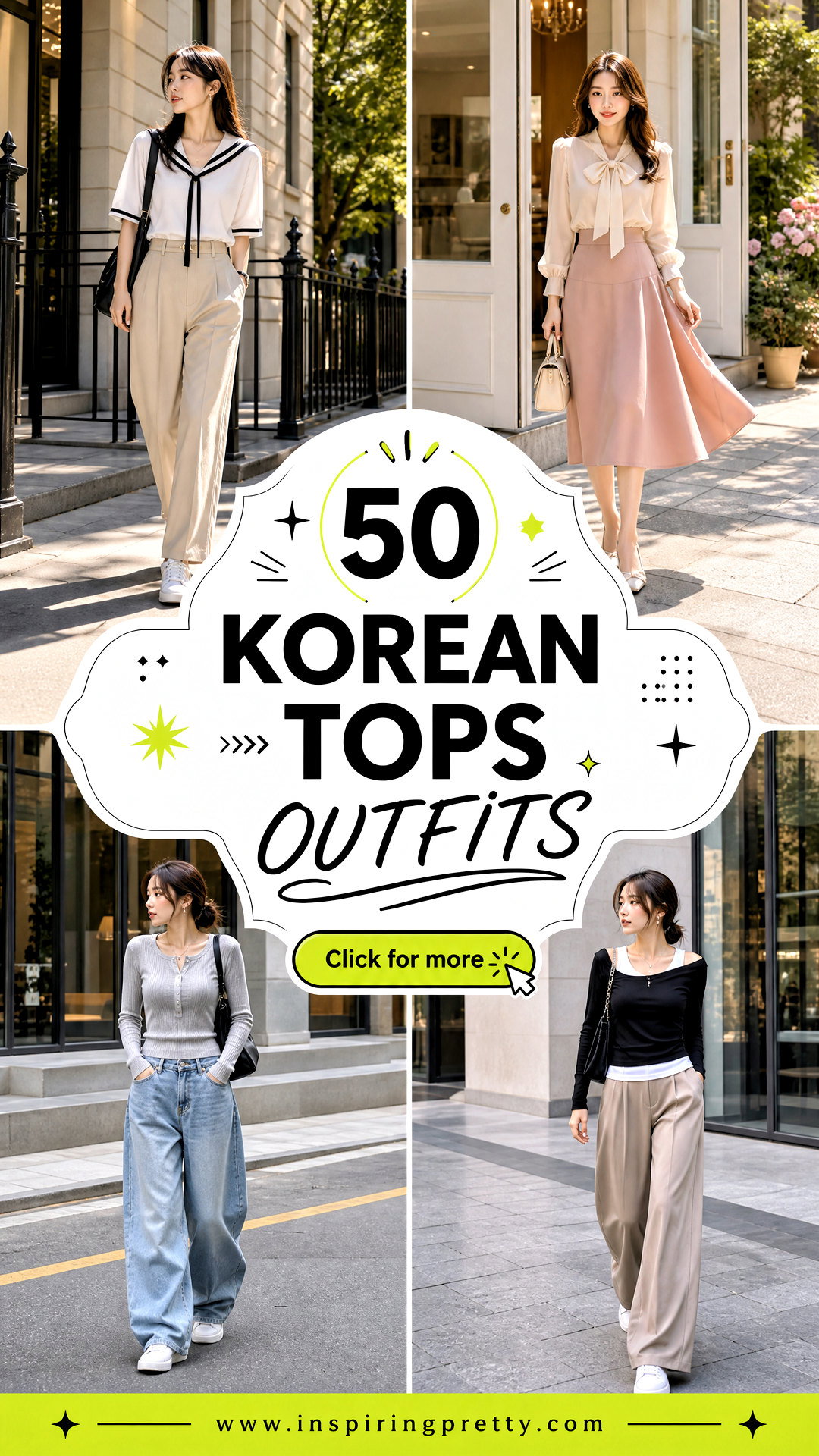 50 Korean Tops Outfits for Chic Trend-Forward Street Style - 50 Korean Tops Outfits for Chic, Trend-Forward Street Style