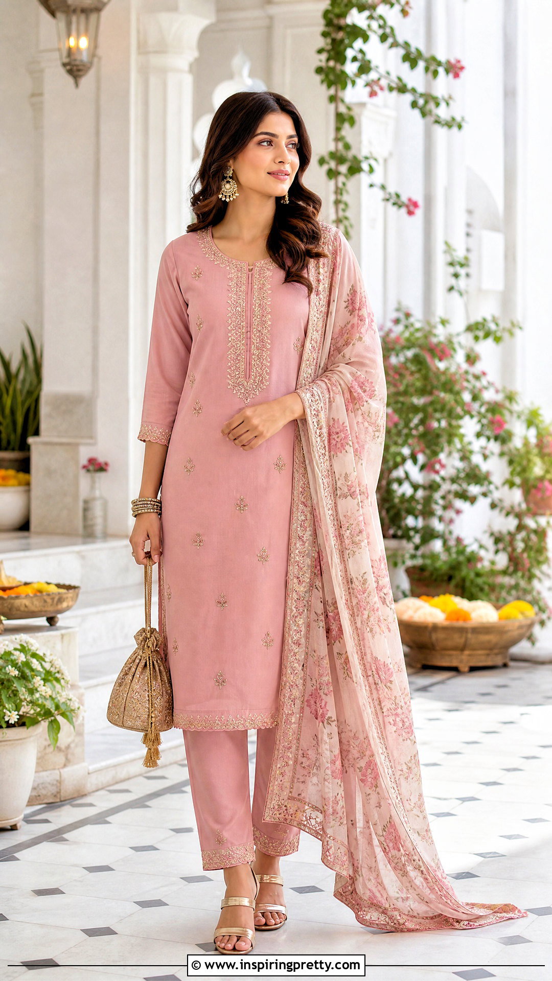 Kurti Top With Pants And Dupatta - 50 kurti top outfit ideas