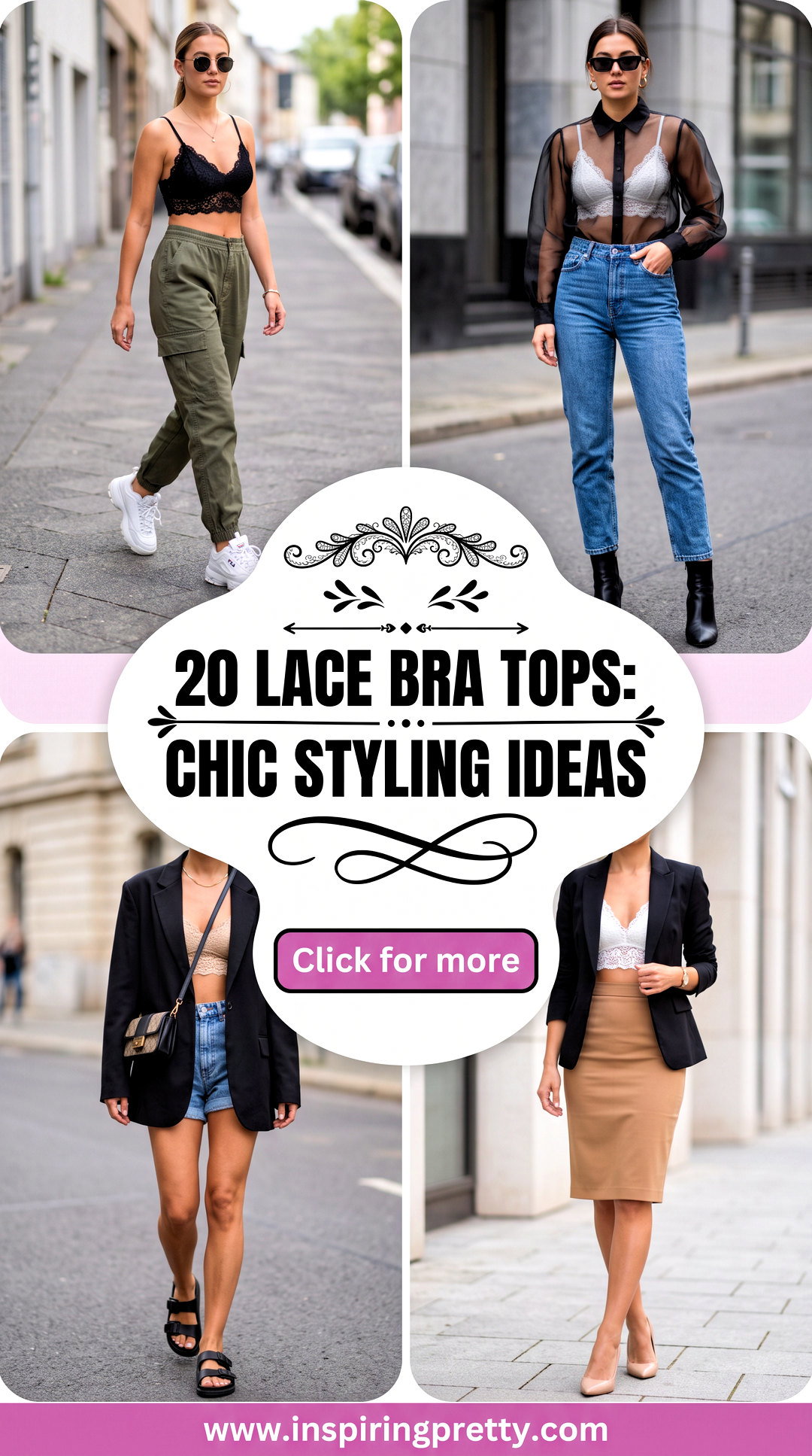 20 Lace Bra Tops Chic Styling Ideas for Modern Layered Looks - 20 Lace Bra Tops: Chic Styling Ideas for Modern Layered Looks