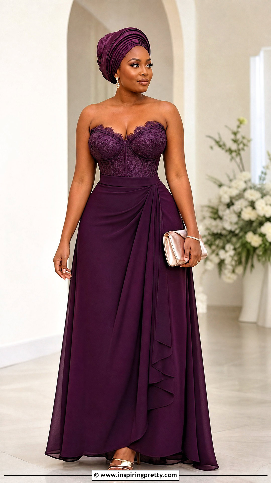 Lace Corset Top And Maxi Skirt - 50 skirt and top lace styles
