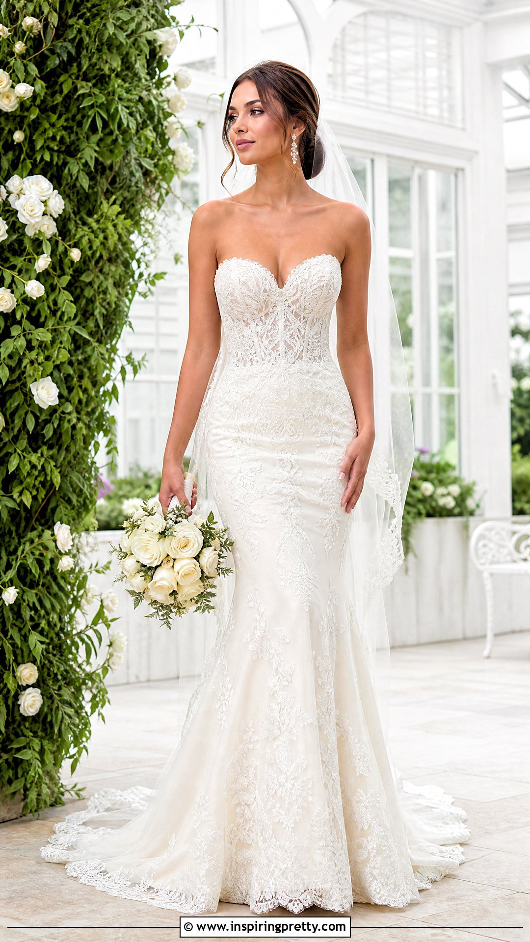 Lace Corset Top Mermaid Wedding Dress - 20 corset top mermaid wedding dress outfit ideas