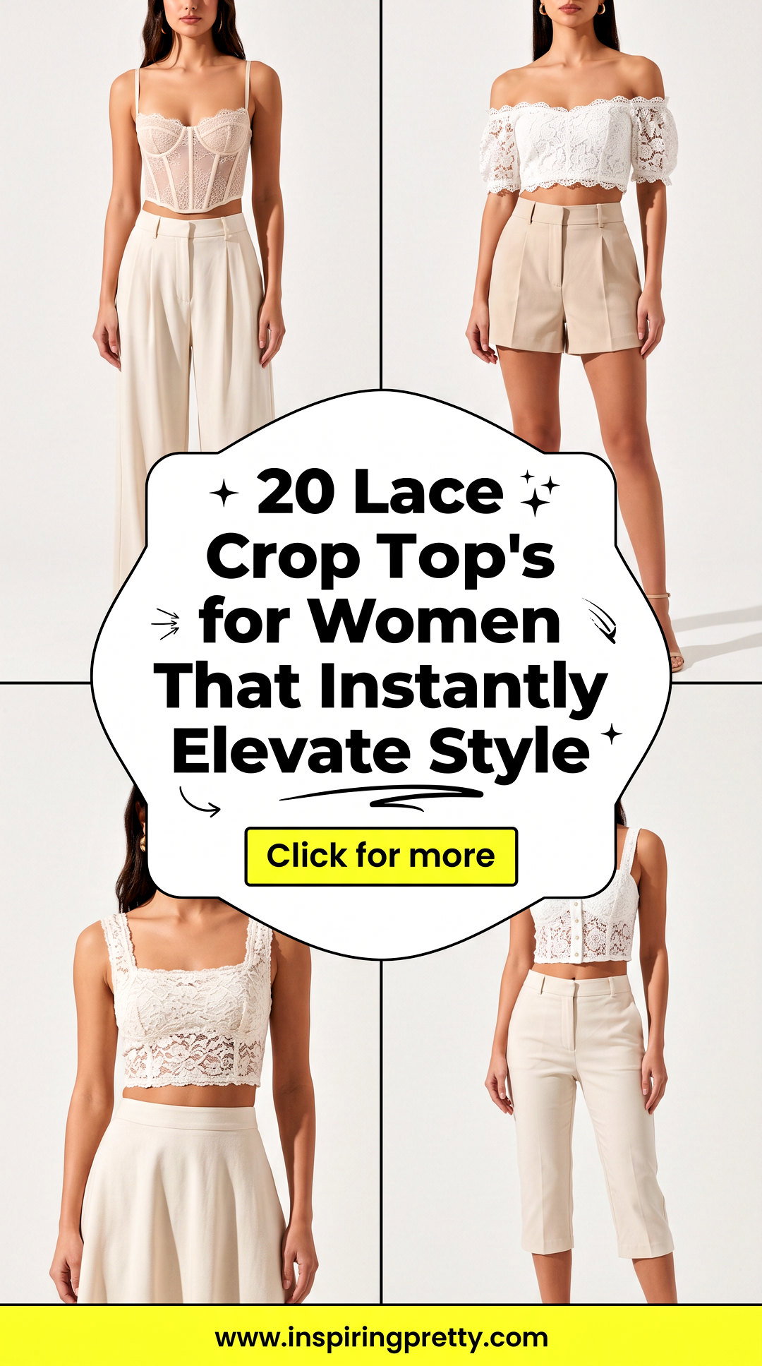 20 Lace Crop Tops for Women That Instantly Elevate Style - 20 Lace Crop Tops for Women That Instantly Elevate Style