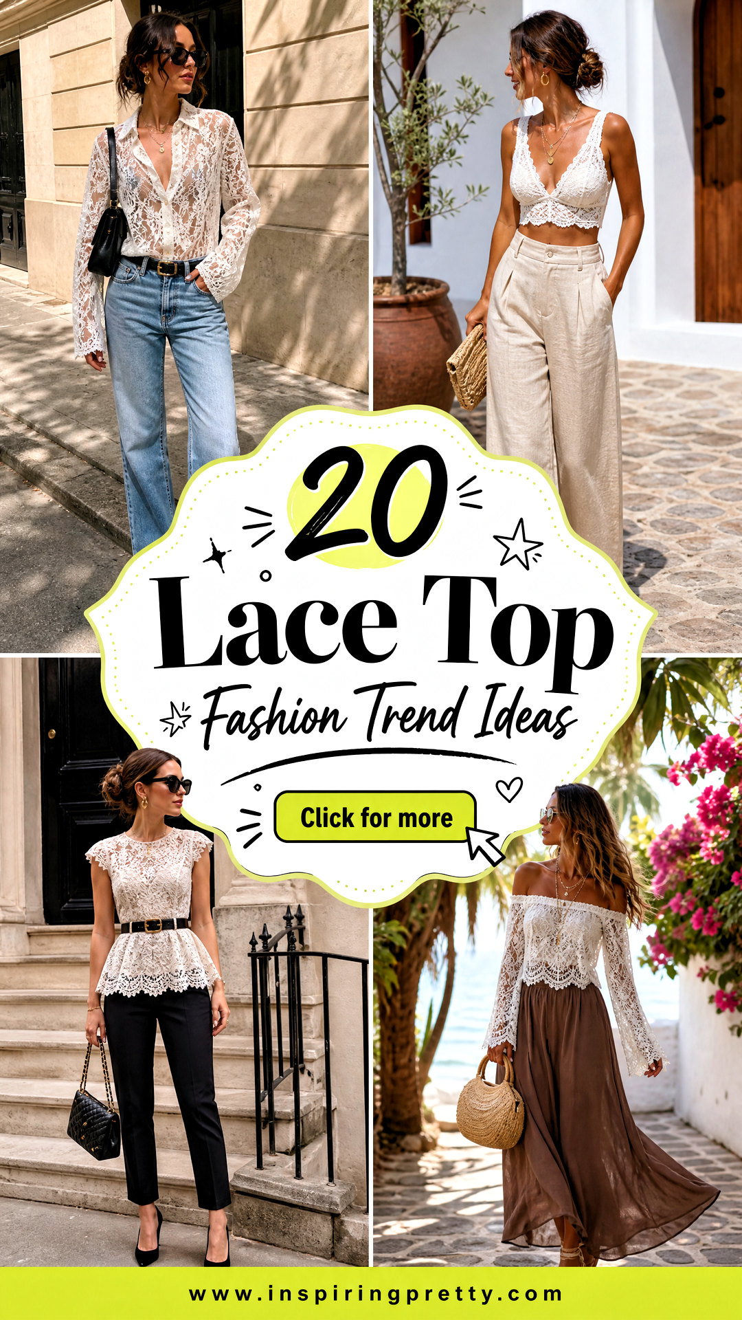 20 Lace Top Fashion Trend Ideas to Refresh Your Wardrobe - 20 Lace Top Fashion Trend Ideas to Refresh Your Wardrobe