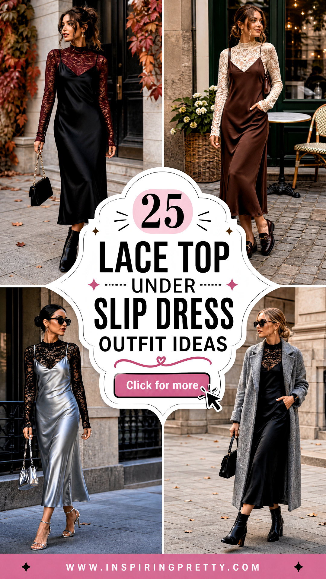 25 Lace Top Under Slip Dress Outfit Ideas for Chic Layering - 25 Lace Top Under Slip Dress Outfit Ideas for Chic Layering