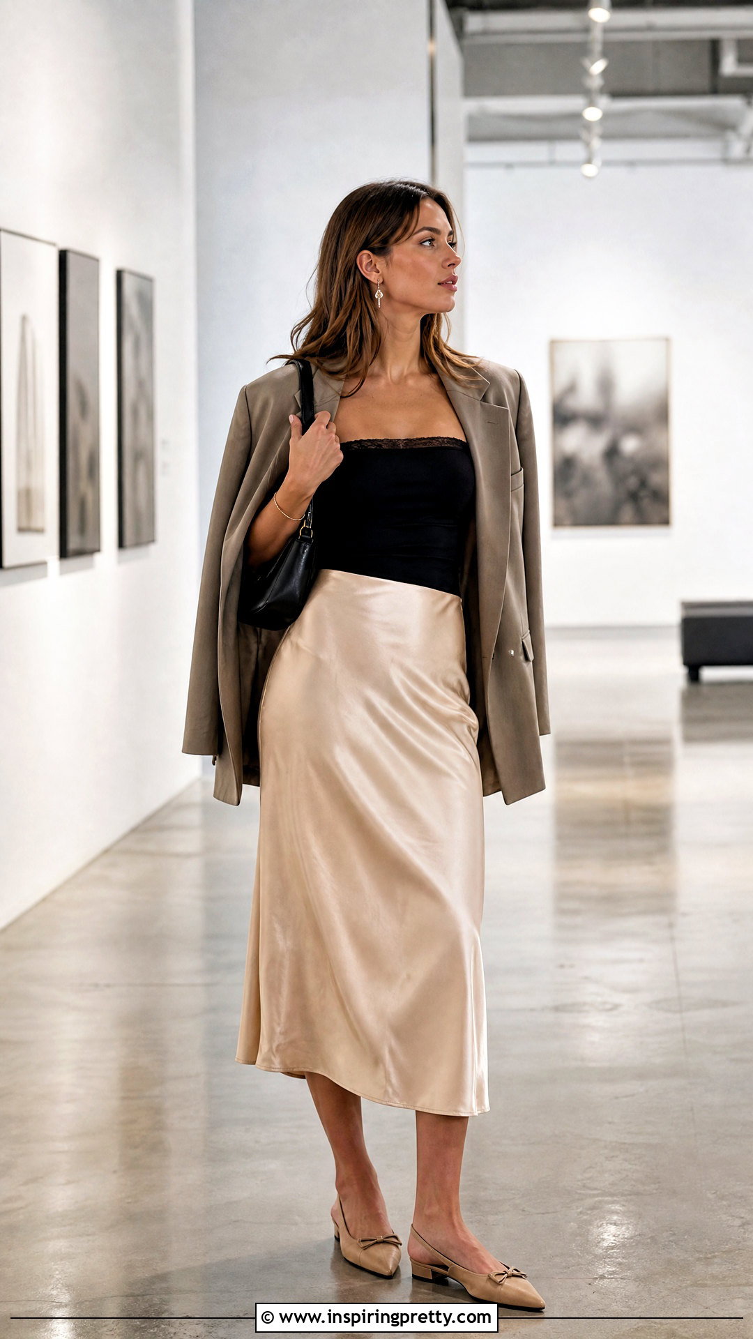 Lace Trim T Shirt Tube Top With Satin Skirt - 20 t shirt tube top diy outfit ideas