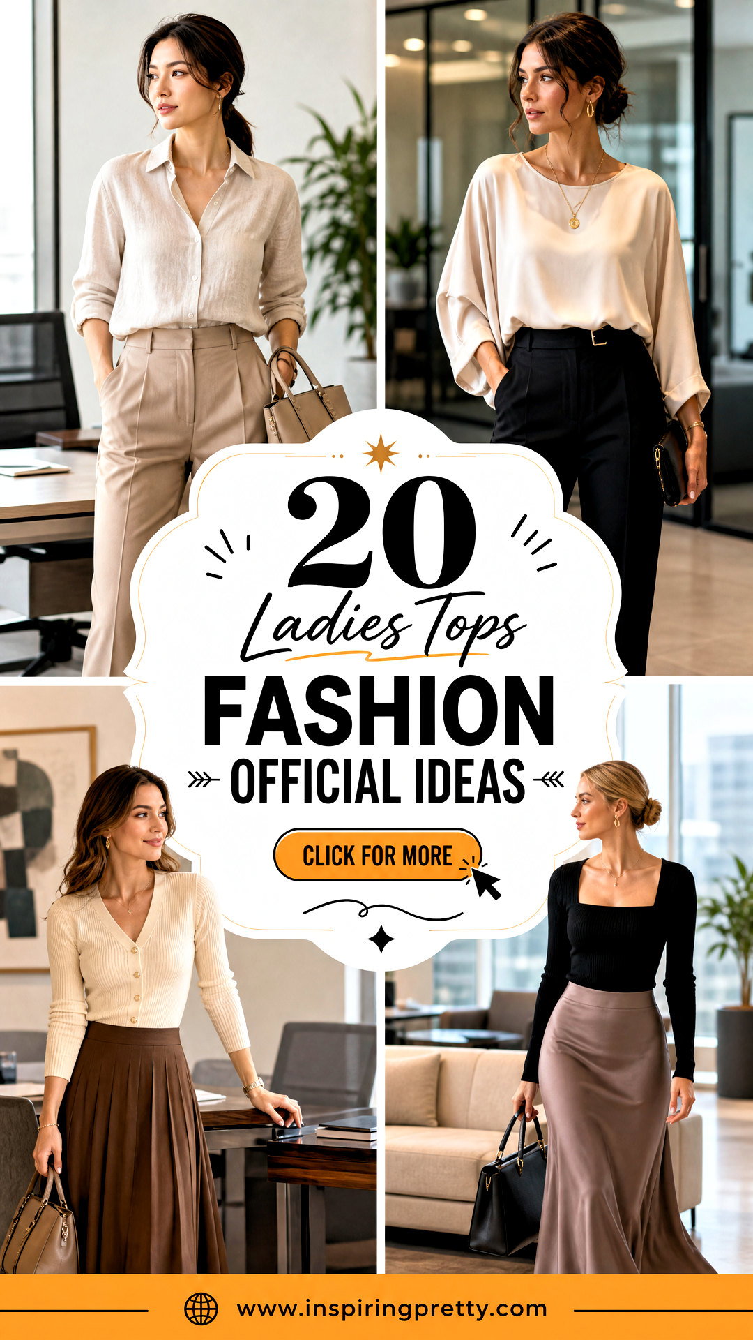 20 Ladies Tops Fashion Official Ideas for Polished Work Style - 20 Ladies Tops Fashion Official Ideas for Polished Work Style