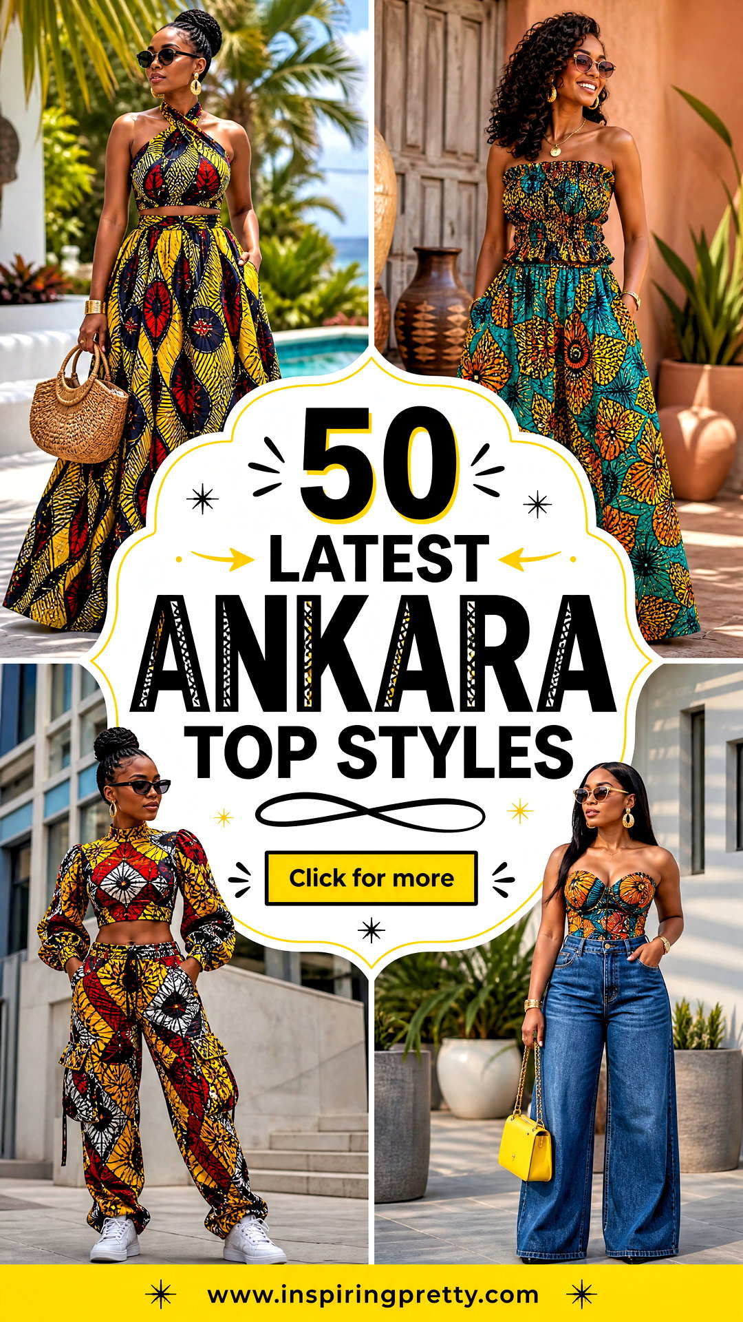 50 Latest Ankara Top Styles for Vibrant Modern Dressing - 50 Latest Ankara Top Styles for Vibrant, Modern Dressing