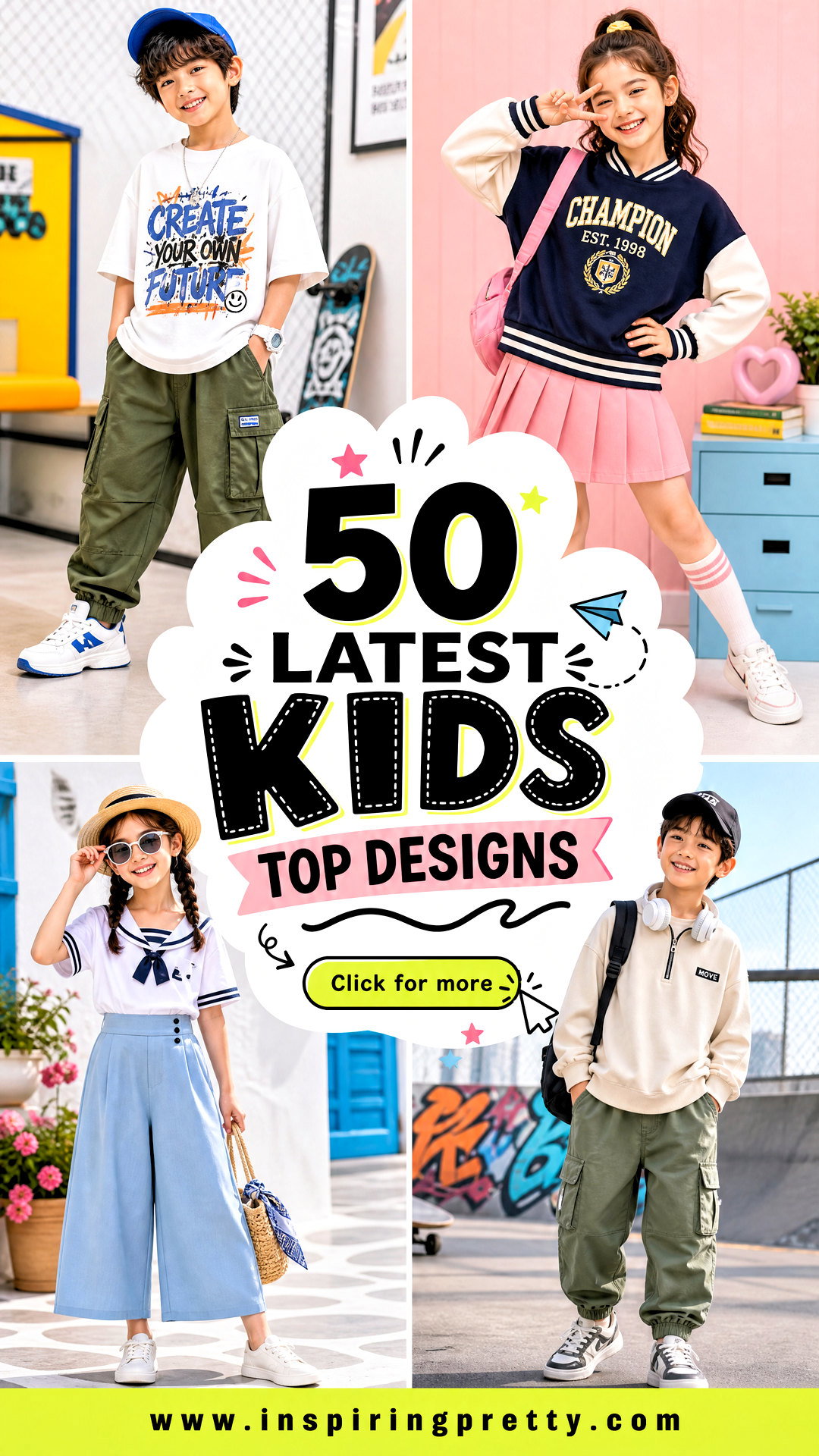 50 Latest Kids Top Designs for Cute Playful Everyday Looks - 50 Latest Kids Top Designs for Cute, Playful Everyday Looks