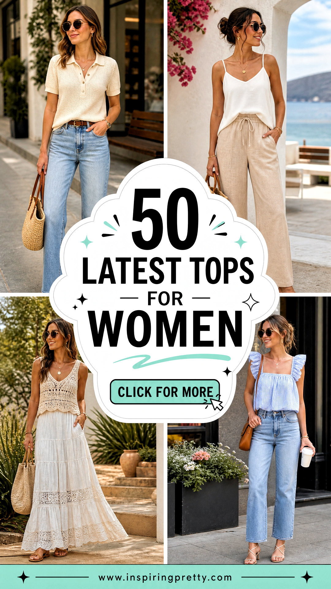 50 Latest Tops for Women to Refresh Your Everyday Wardrobe - 50 Latest Tops for Women to Refresh Your Everyday Wardrobe