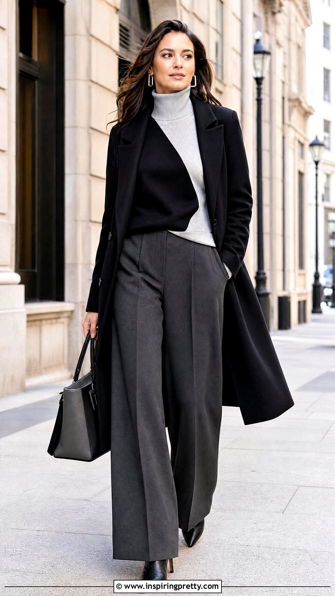 Laundry by Shelli Segal Turtleneck With Wide Leg Trousers - 20 Laundry By Shelli Segal Tops outfit ideas