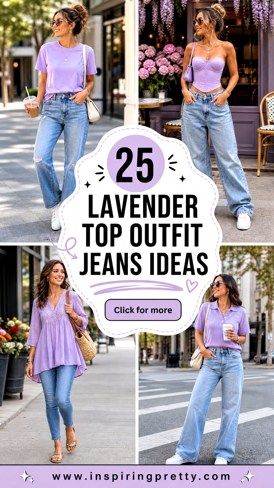 25 Lavender Top Outfit Jeans Ideas for Chic Everyday Style - 25 Lavender Top Outfit Jeans Ideas for Chic Everyday Style