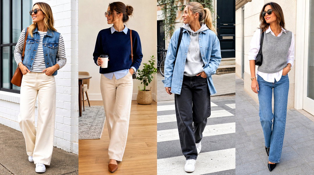 20 Layered Look Tops Outfit Ideas for Easy Transitional Style
