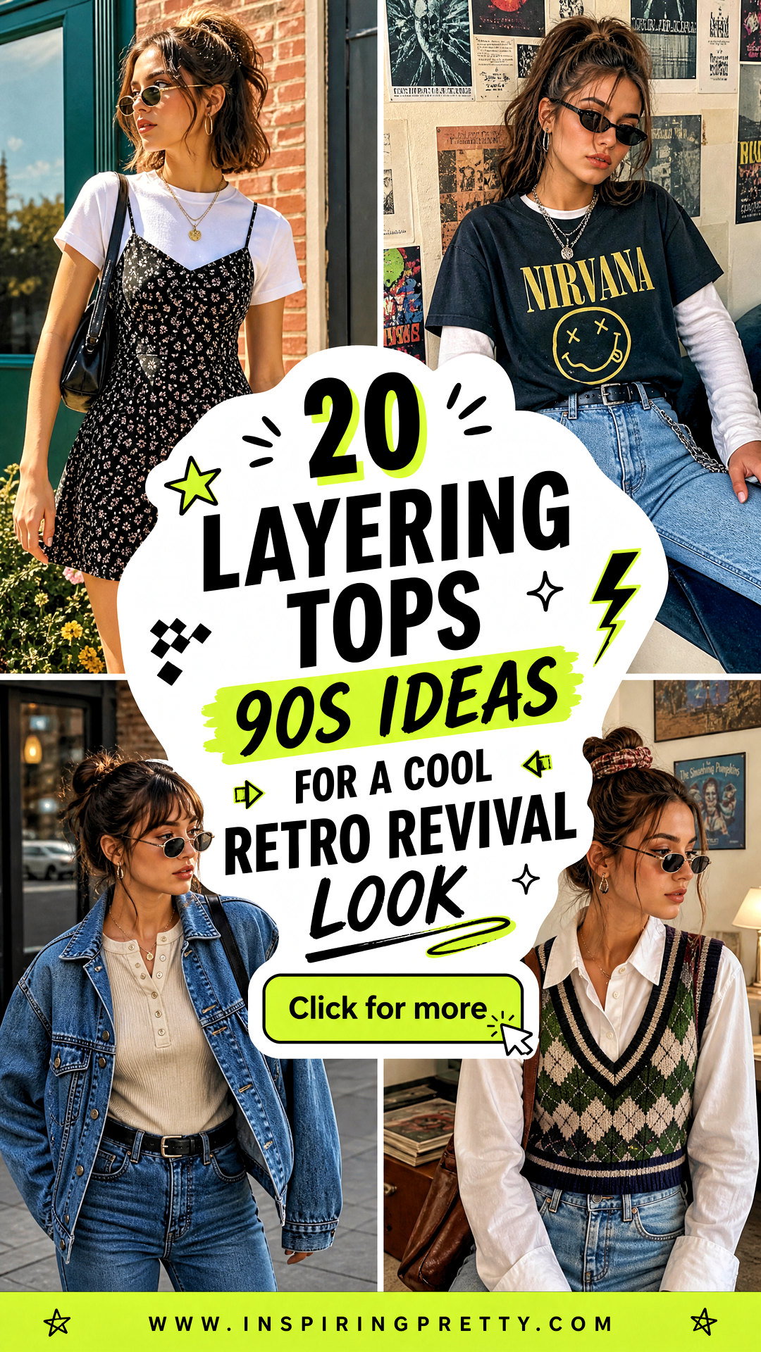 20 Layering Tops 90S Ideas for a Cool Retro Revival Look - 20 Layering Tops 90S Ideas for a Cool Retro Revival Look