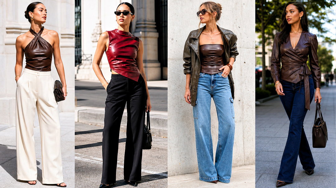 20 Leather Top Outfit Ideas Chic Looks for Every Season