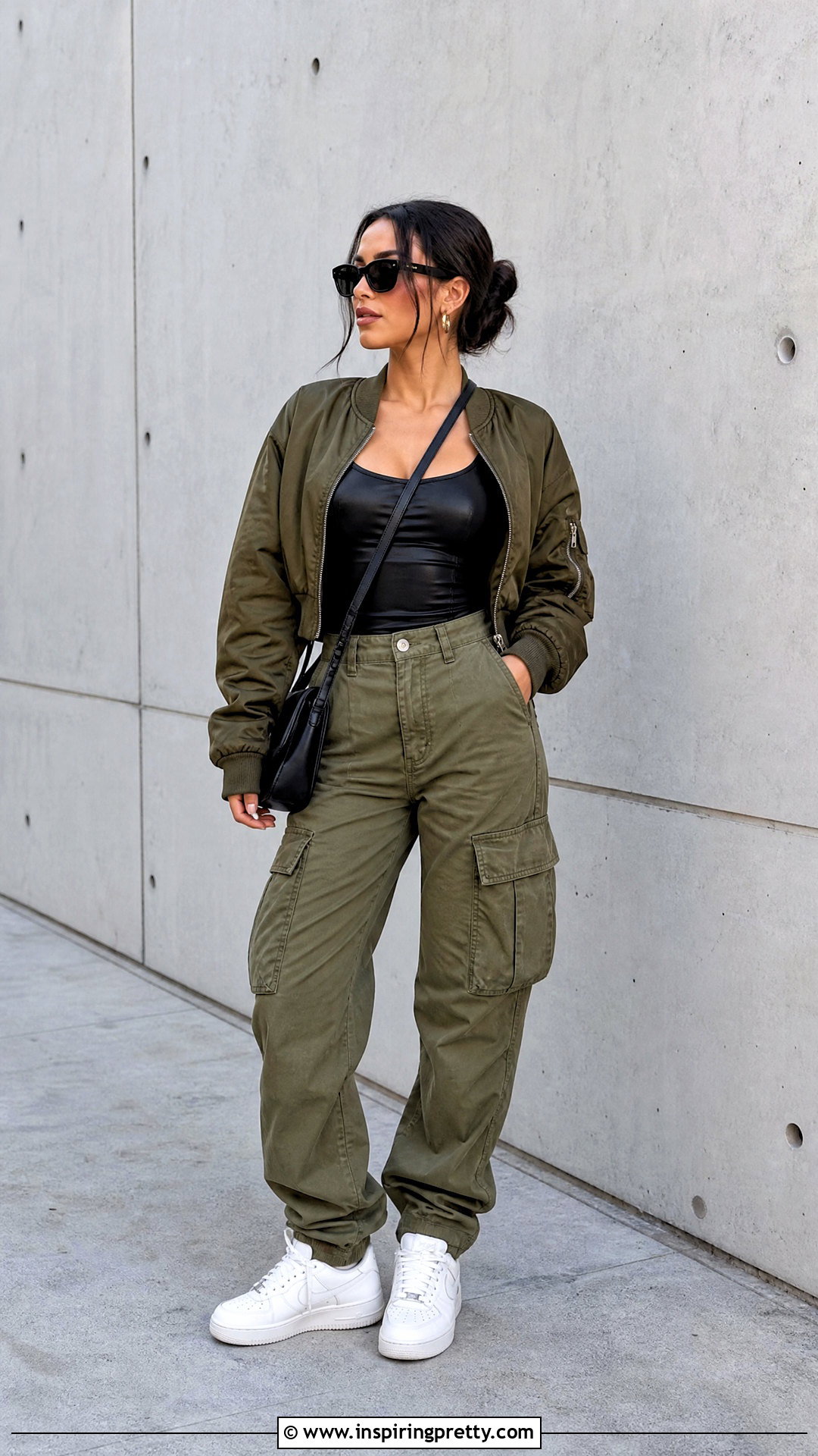 Leather Top With Cargo Pants - how to wear leather top (20 ways)