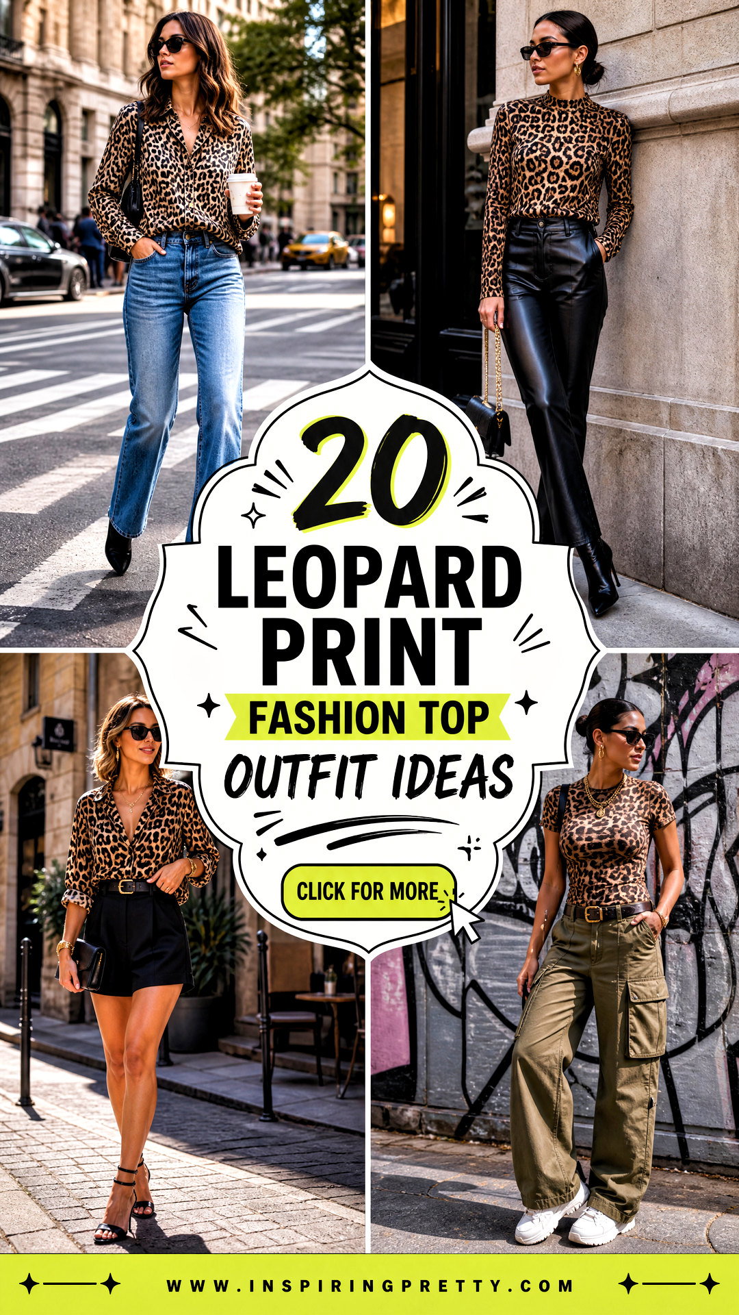 20 Leopard Print Fashion Top Outfit Ideas Chic Looks to Try - 20 Leopard Print Fashion Top Outfit Ideas: Chic Looks to Try