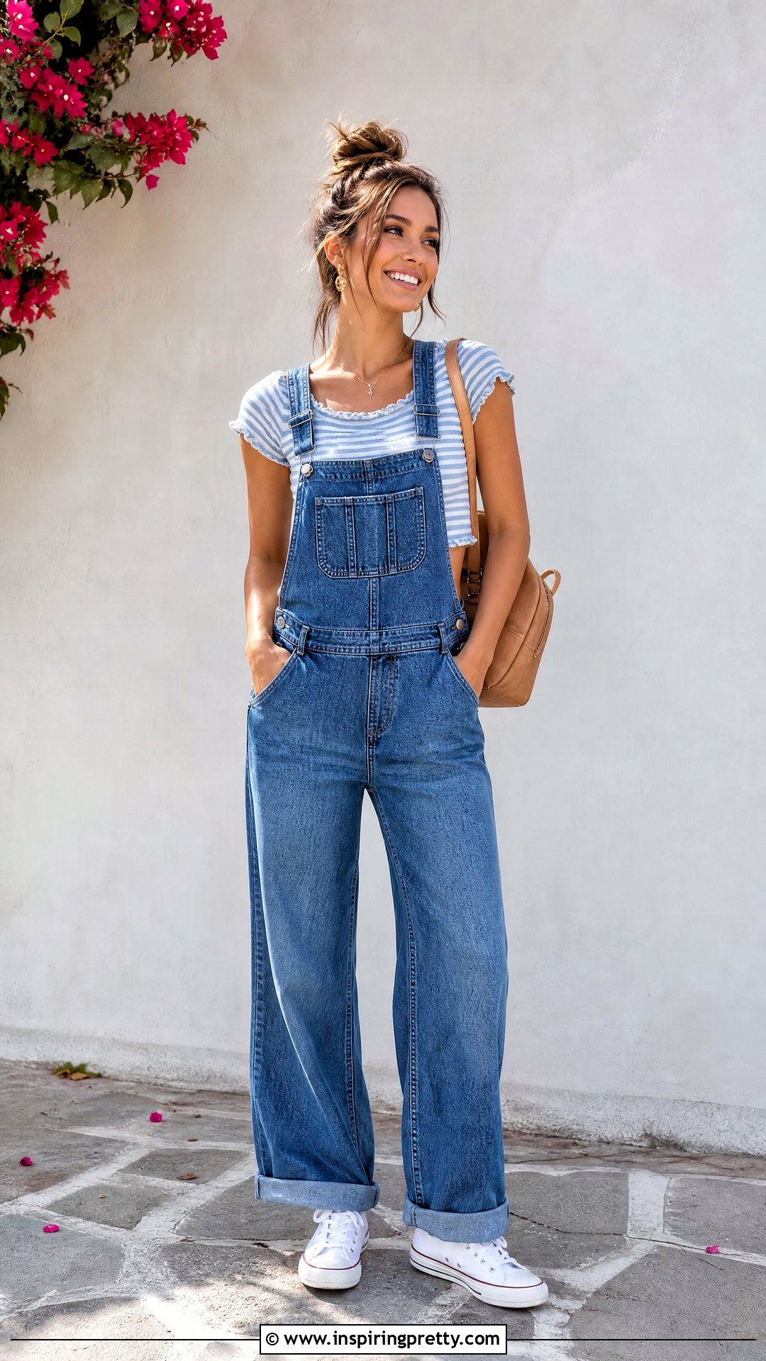 Lettuce Edge Crop Top With Overalls - 20 Lettuce Edge Crop Top outfit ideas