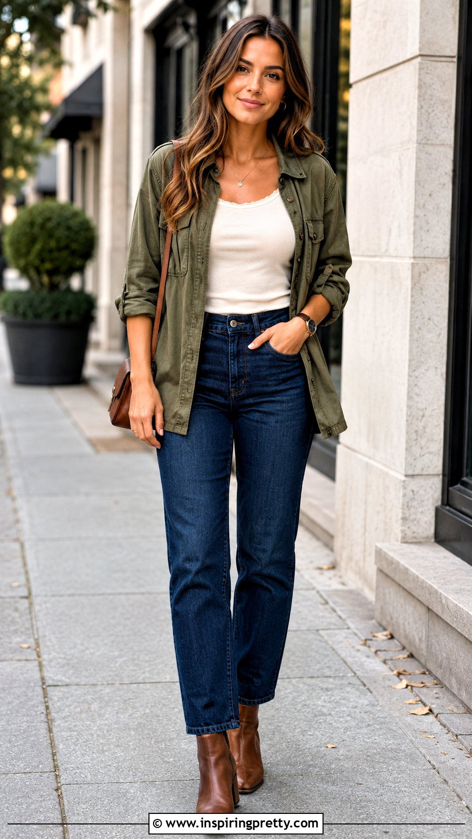 Lettuce Edge Tank Top With A Utility Jacket - 20 Lettuce Edge Tank Top outfit ideas