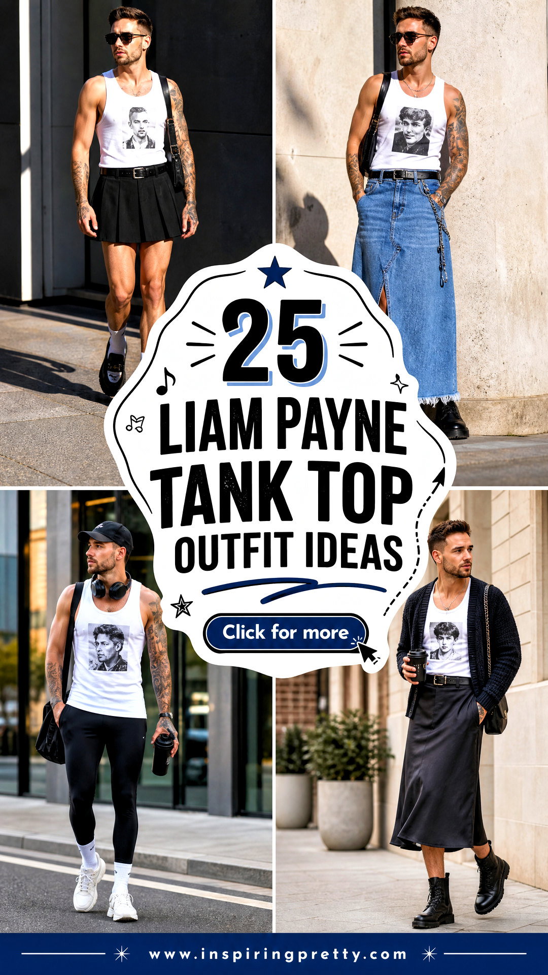 25 Liam Payne Tank Top Outfit Ideas for Devoted Fans - 25 Liam Payne Tank Top Outfit Ideas for Devoted Fans