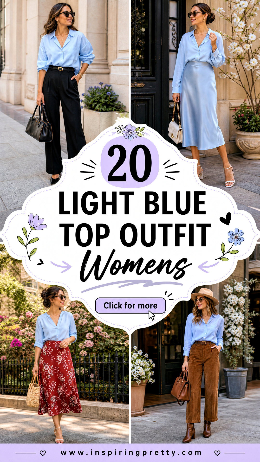 20 Light Blue Top Outfit Womens Chic Spring Looks to Try - 20 Light Blue Top Outfit Womens: Chic Spring Looks to Try