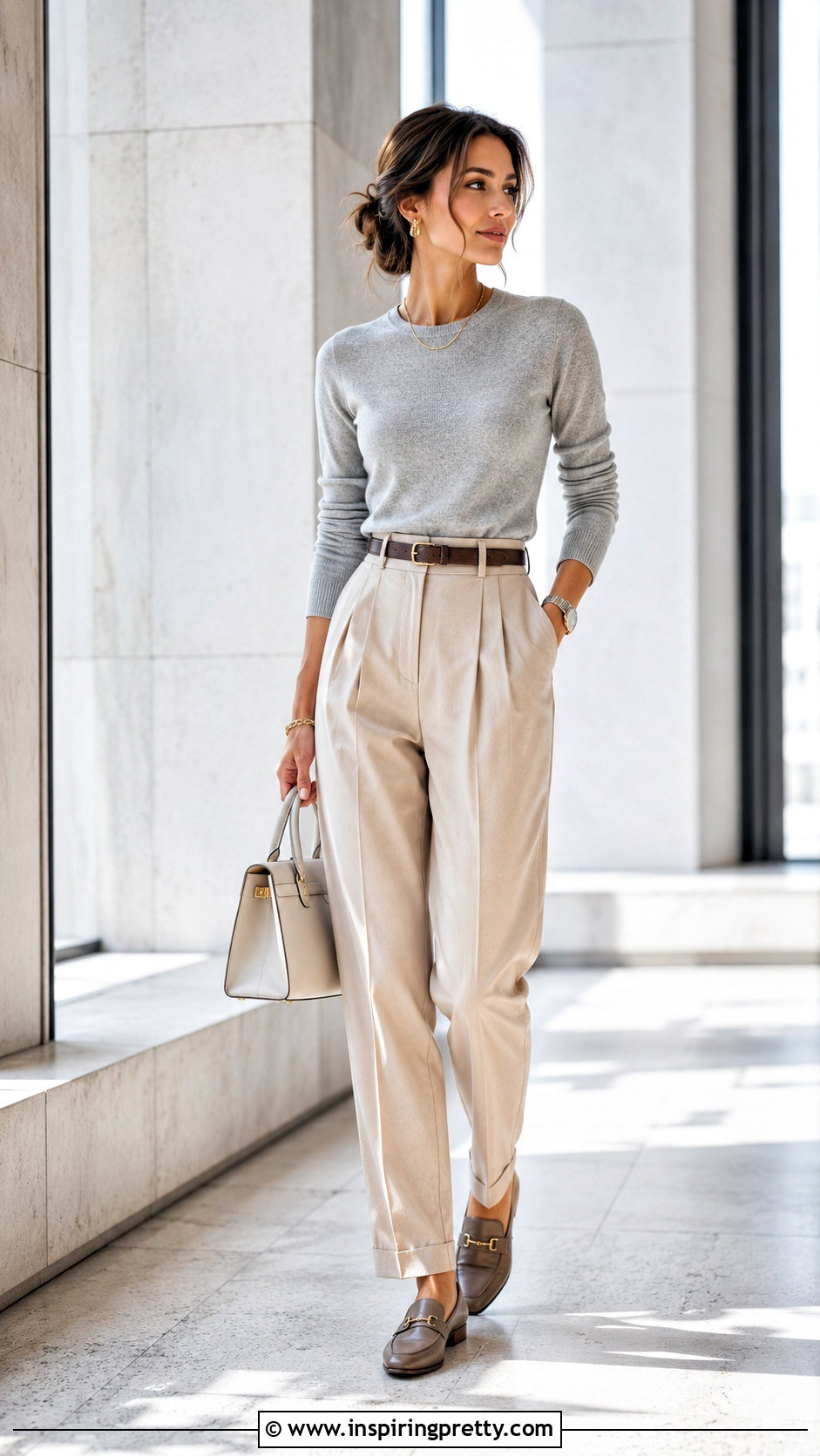 Light Grey Top With Black Jeans - 50 light grey top outfit ideas