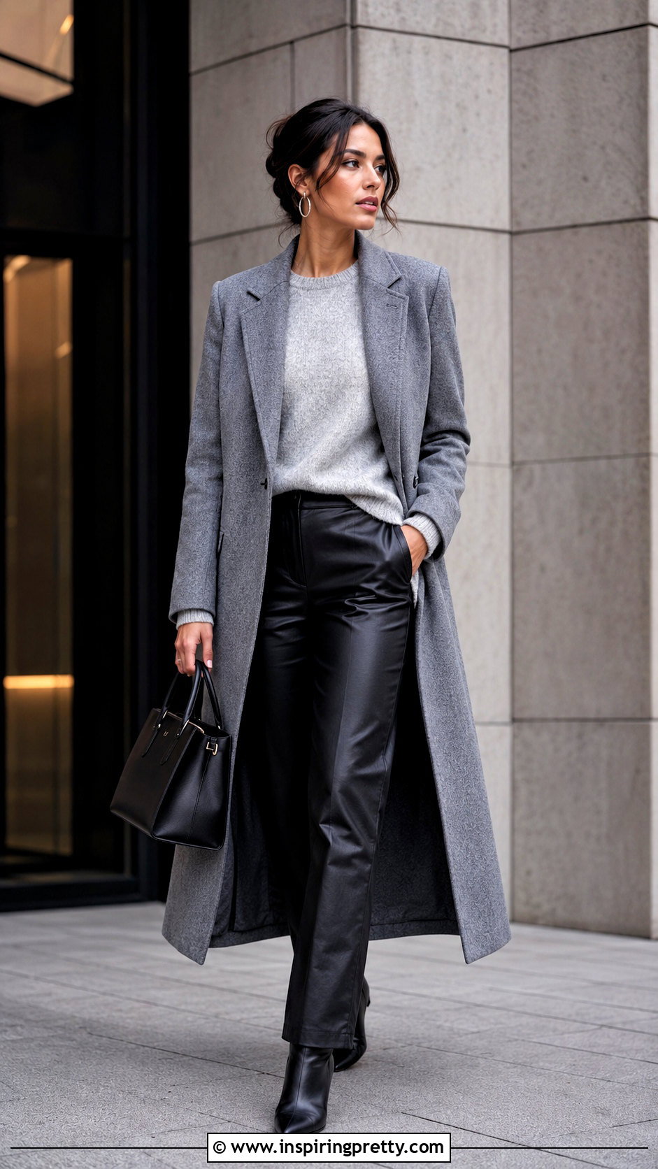 Light Grey Top With Satin Skirt - 50 light grey top outfit ideas