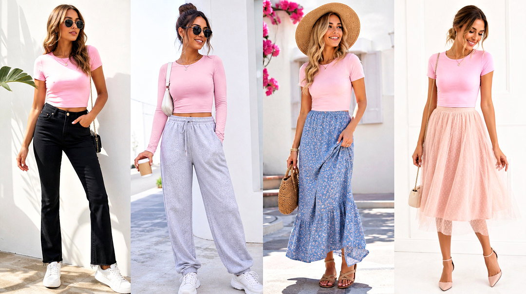 50 Light Pink Top Outfit Ideas for Soft Romantic Style
