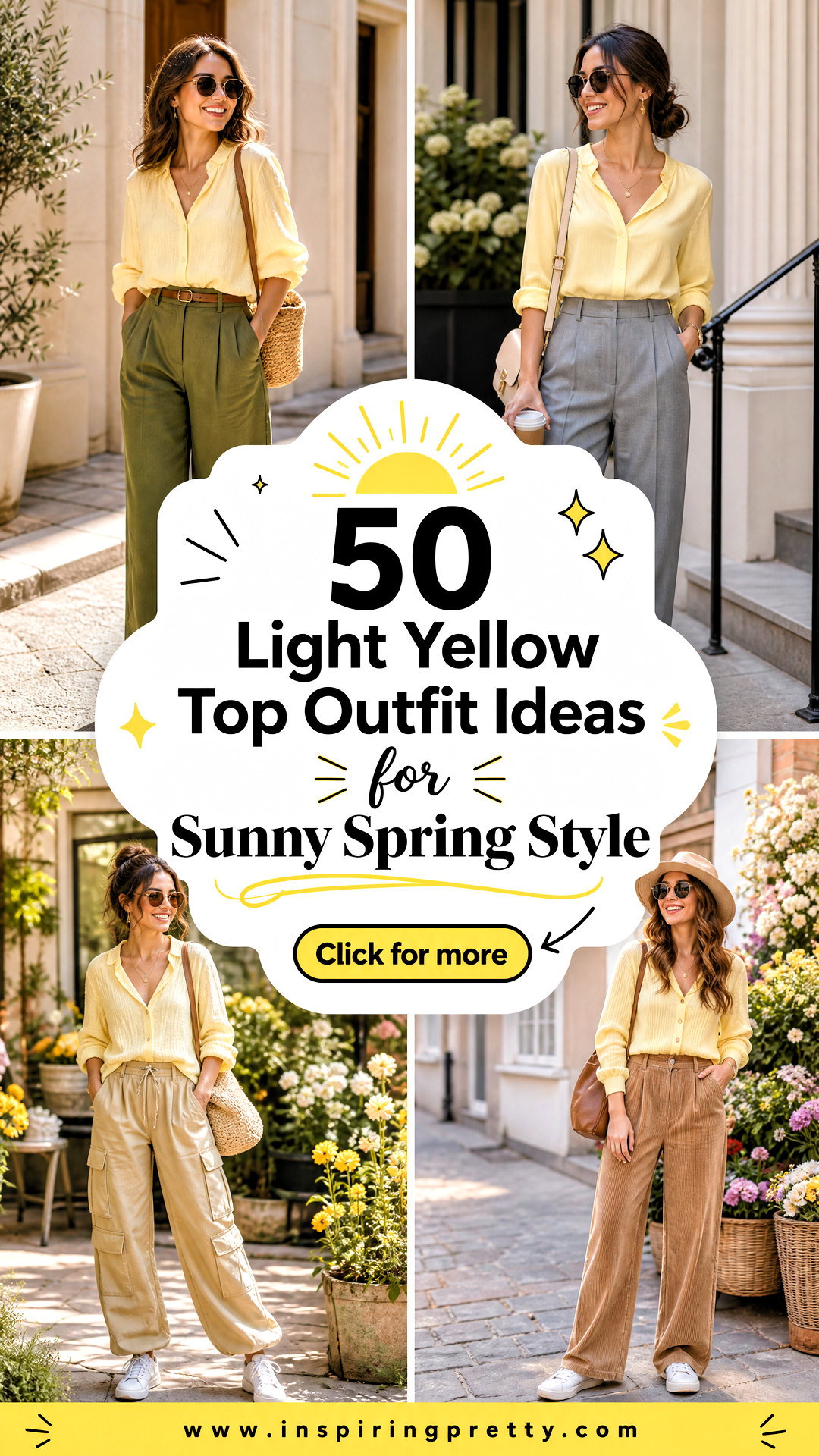 50 Light Yellow Top Outfit Ideas for Sunny Spring Style - 50 Light Yellow Top Outfit Ideas for Sunny Spring Style