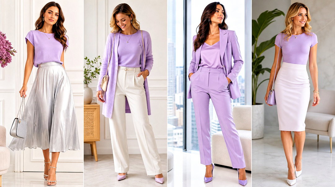 50 Lilac Top Outfit Ideas for Dreamy Spring-to-Summer Style