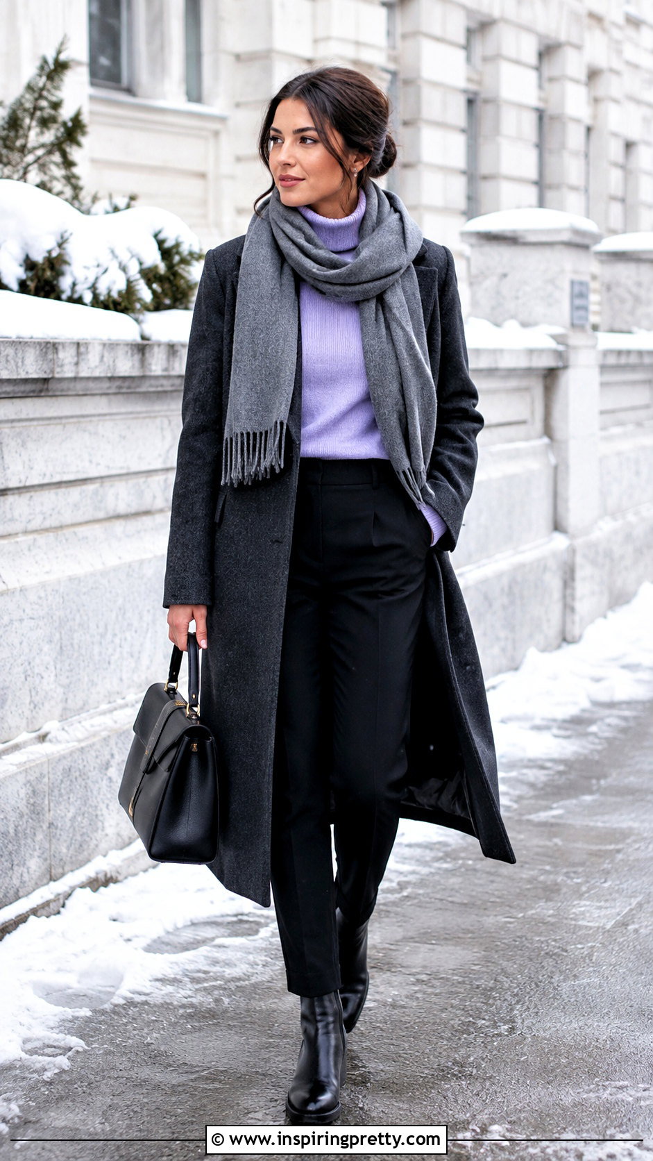 Lilac Top Winter Outfit - 50 lilac top outfit ideas