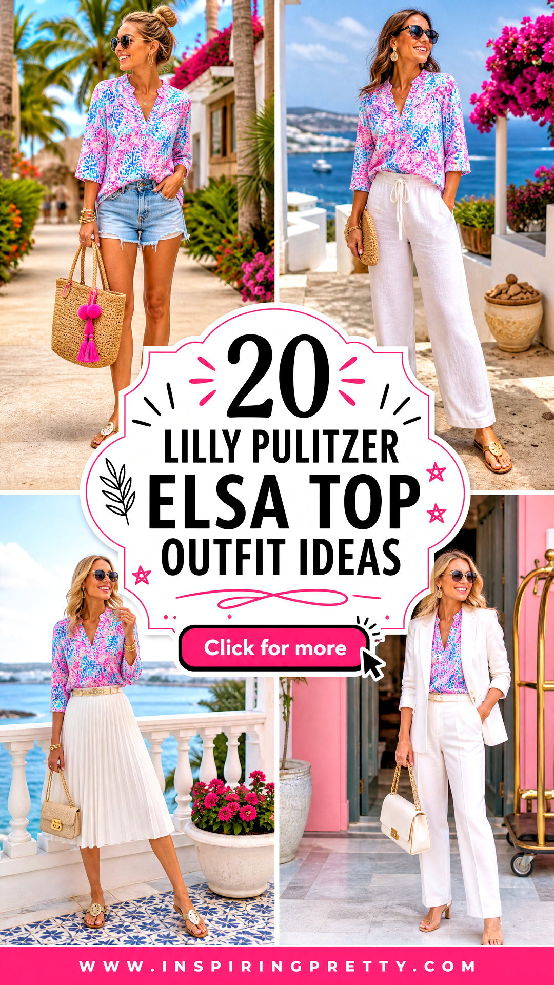20 Lilly Pulitzer Elsa Top Outfit Ideas for Chic Getaways - 20 Lilly Pulitzer Elsa Top Outfit Ideas for Chic Getaways