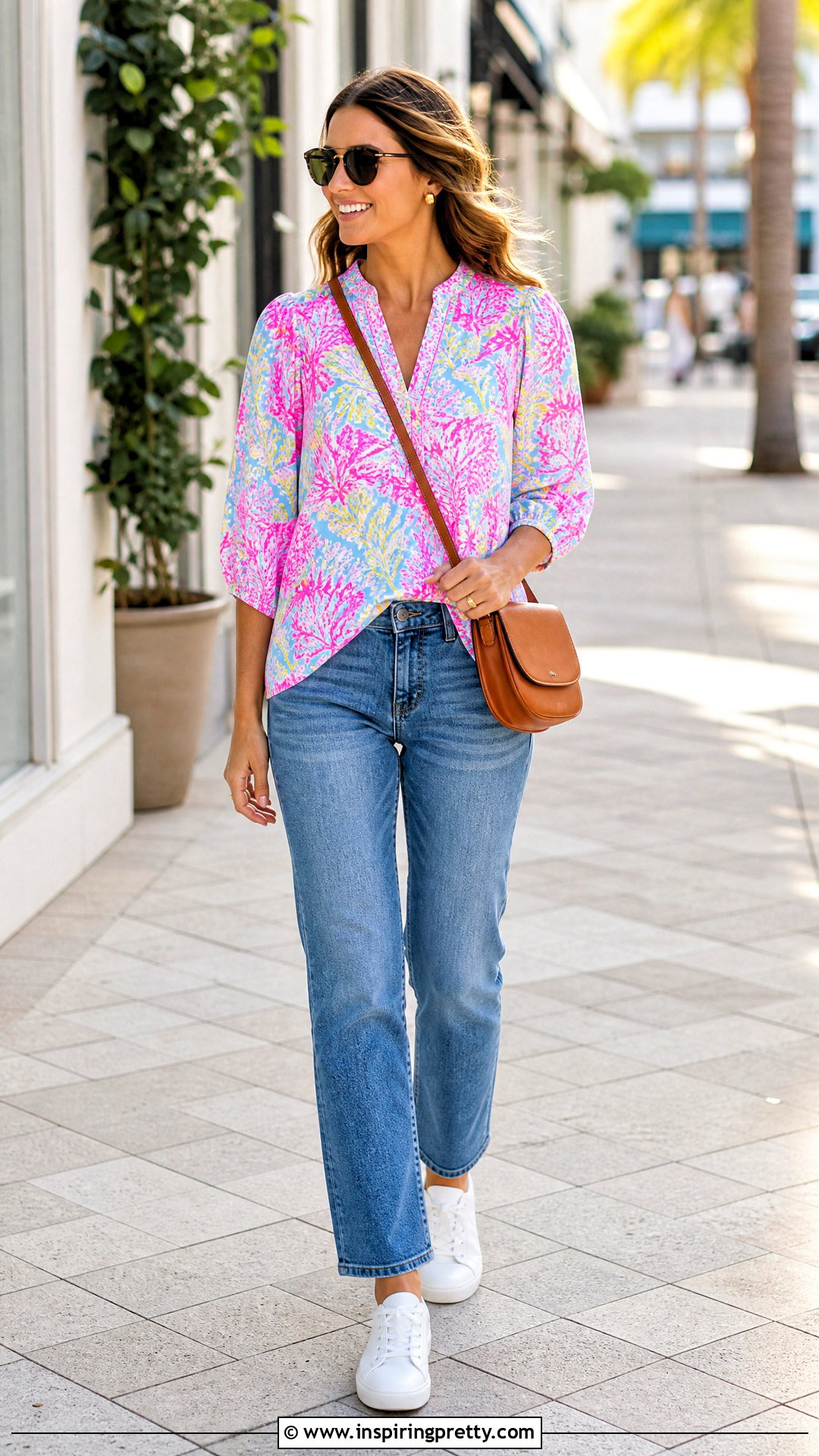 Lilly Pulitzer Elsa Top With Straight Leg Jeans - 20 lilly pulitzer elsa top outfit ideas
