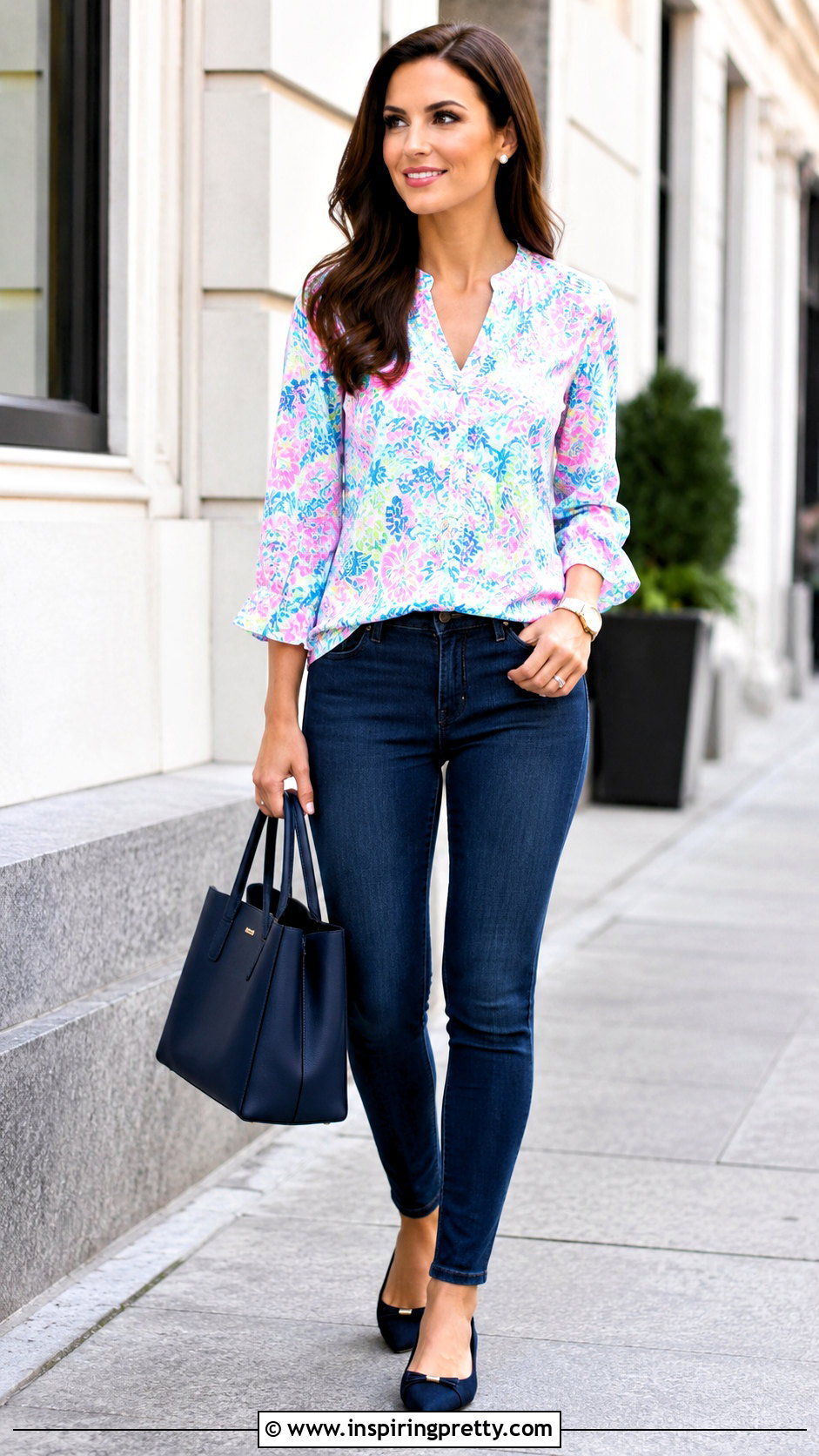 Lilly Pulitzer Finn Top With Skinny Jeans - 20 lilly pulitzer finn top outfit ideas