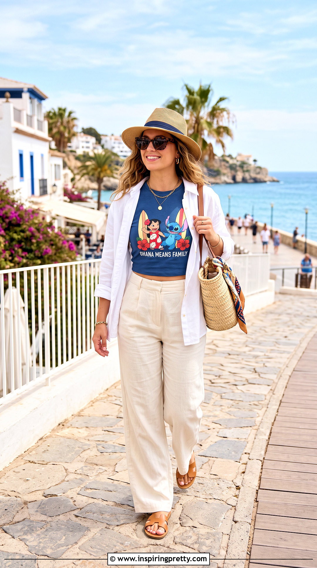 Lilo And Stitch Crop Top With Linen Pants - 25 lilo and stitch crop top outfit ideas