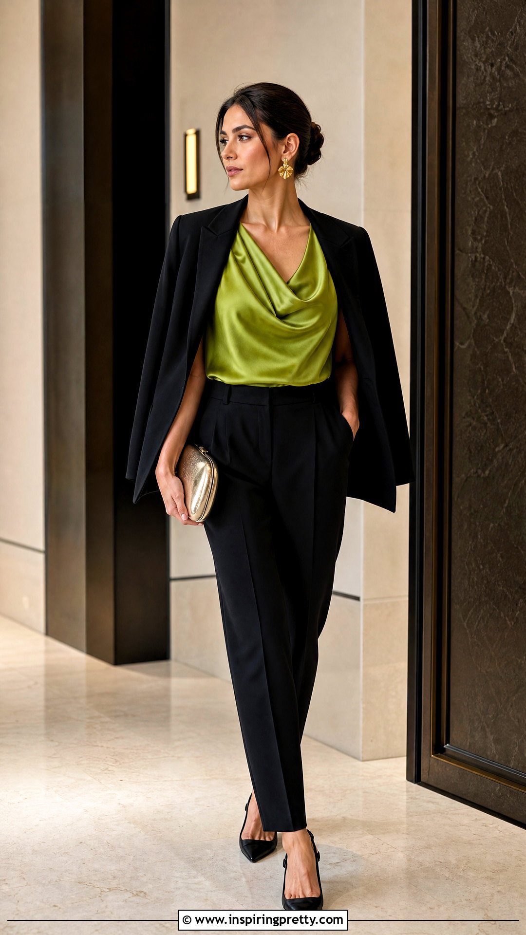 Lime Green Satin Top Outfit - 25 Lime Green Tops For Women