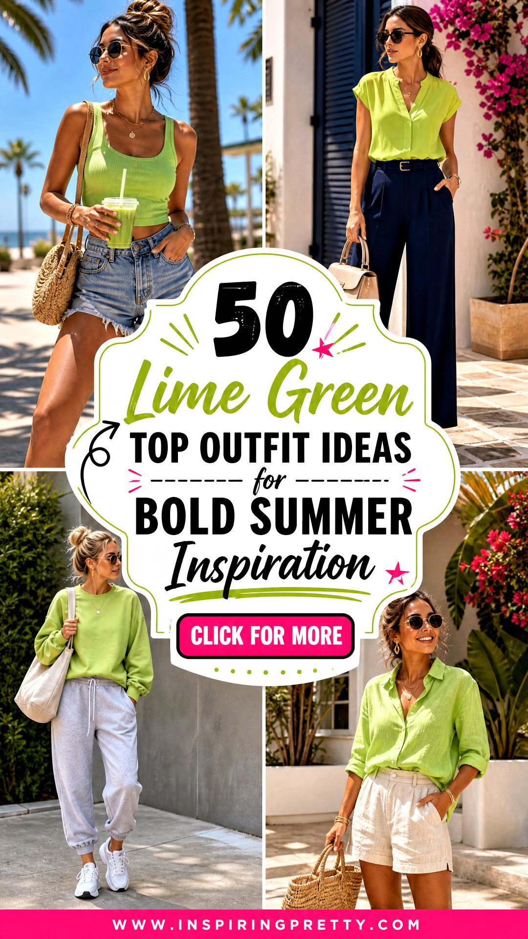 50 Lime Green Top Outfit Ideas for Bold Summer Inspiration - 50 Lime Green Top Outfit Ideas for Bold Summer Inspiration