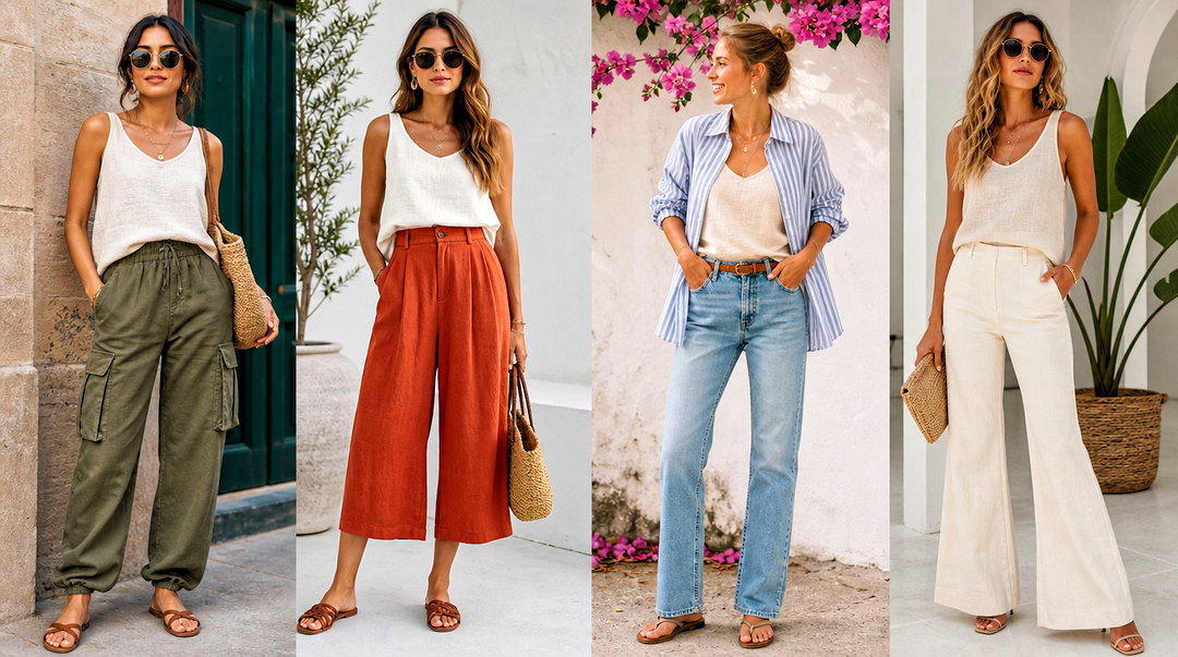 50 Linen Tank Top Outfit Ideas for Chic Warm-Weather Style