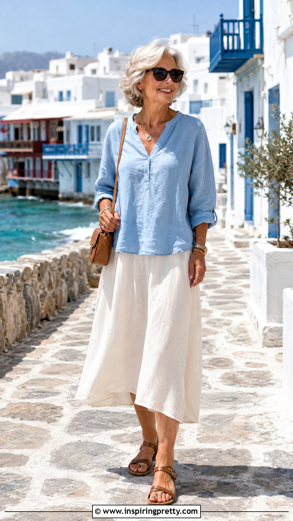 Linen Top Outfit For Women Over - 50 linen tops outfit ideas