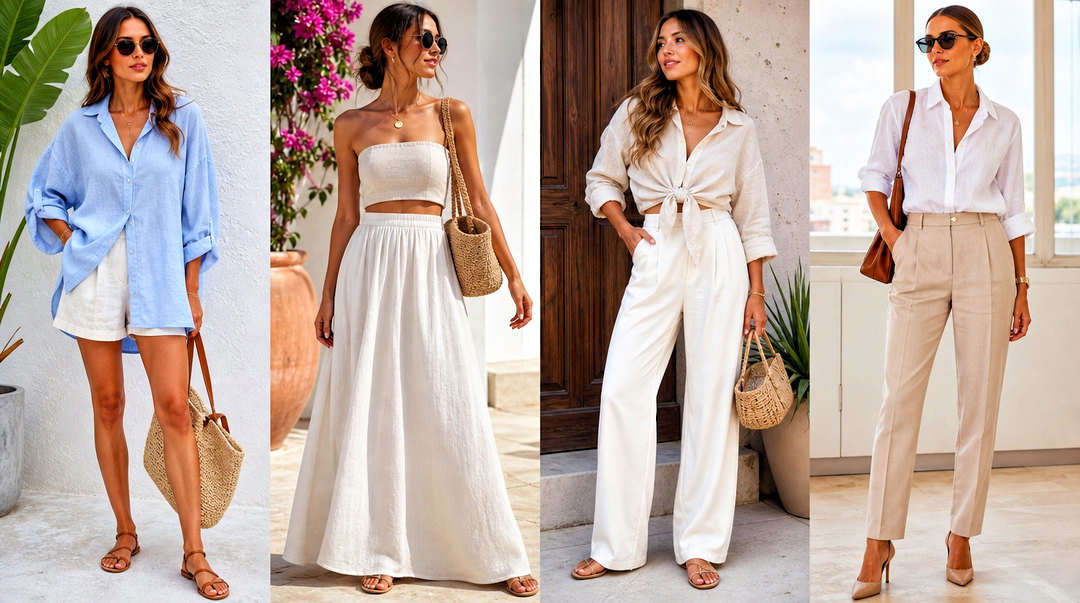 50 Linen Top Outfit Ideas for Effortless Summer Dressing