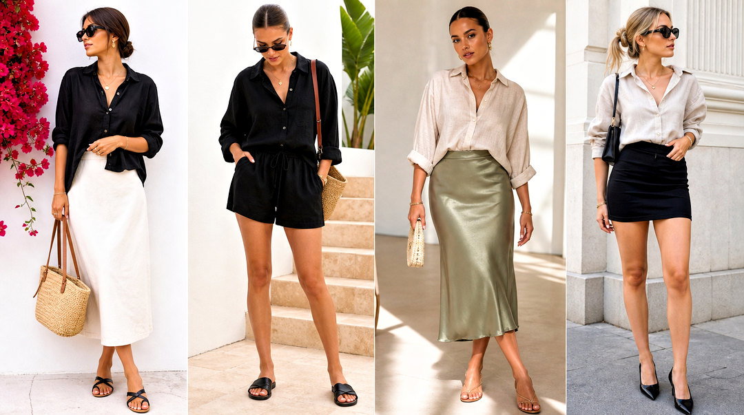 50 Linen Tops Outfit Ideas for Breezy Summer Inspiration
