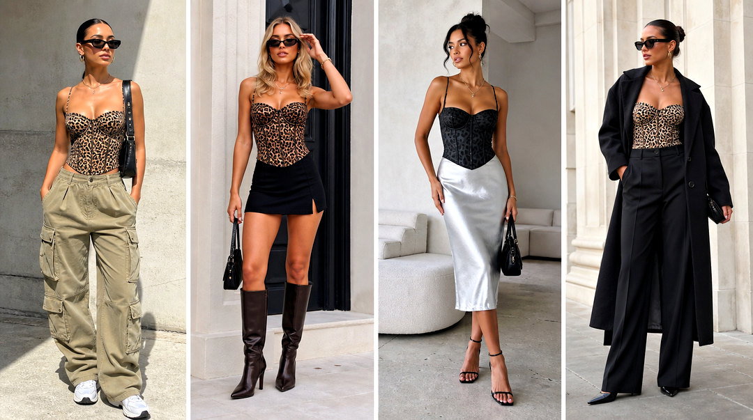 25 Lioness Corset Top Outfit Ideas for Elevated Night Style