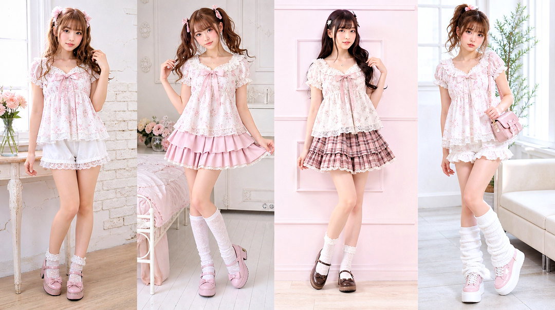 25 Liz Lisa Babydoll Top Outfit Ideas for Romantic Style