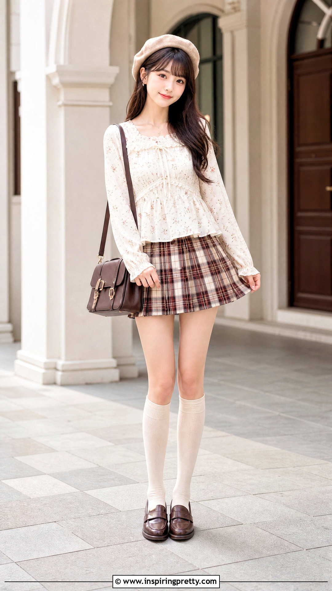 Liz Lisa Babydoll Top With A Plaid Mini Skirt - 25 liz lisa babydoll top outfit ideas
