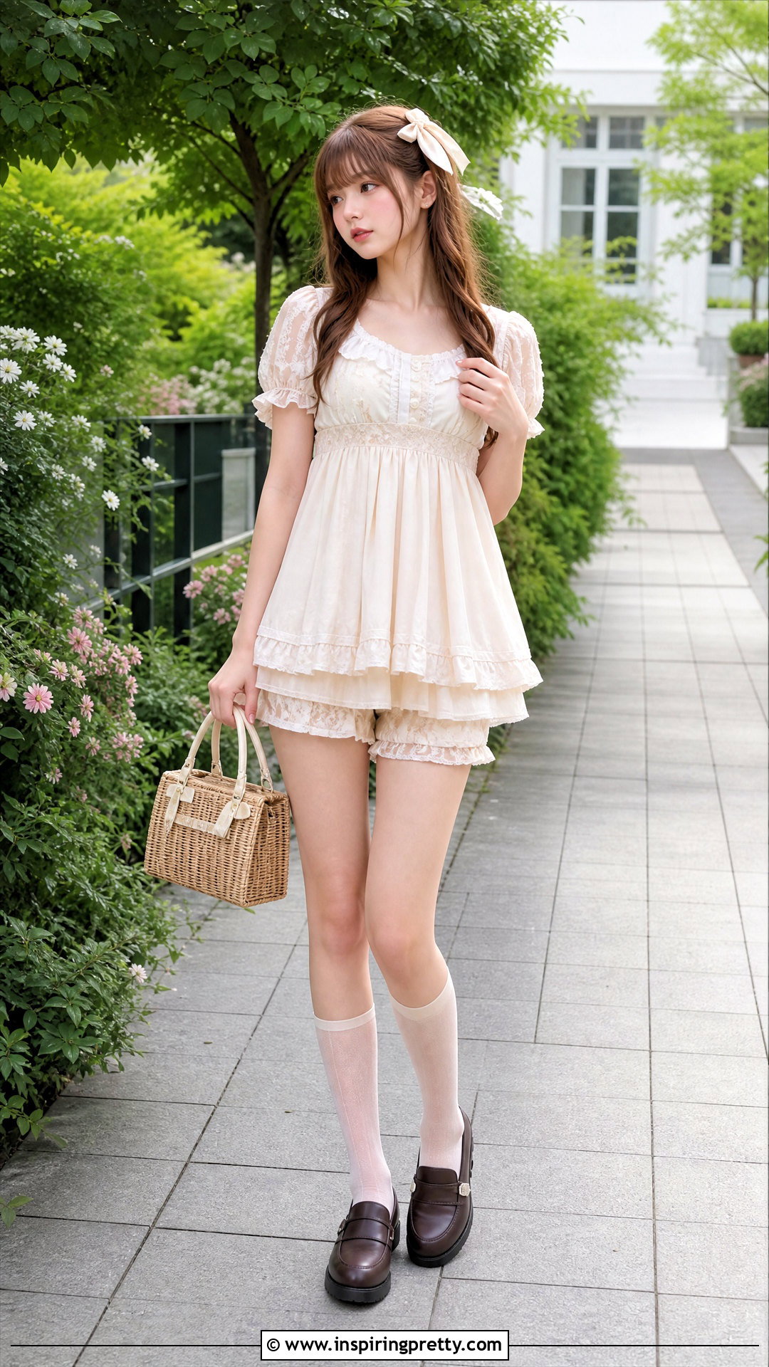 Liz Lisa Babydoll Top With Lace Bloomer Shorts - 25 liz lisa babydoll top outfit ideas