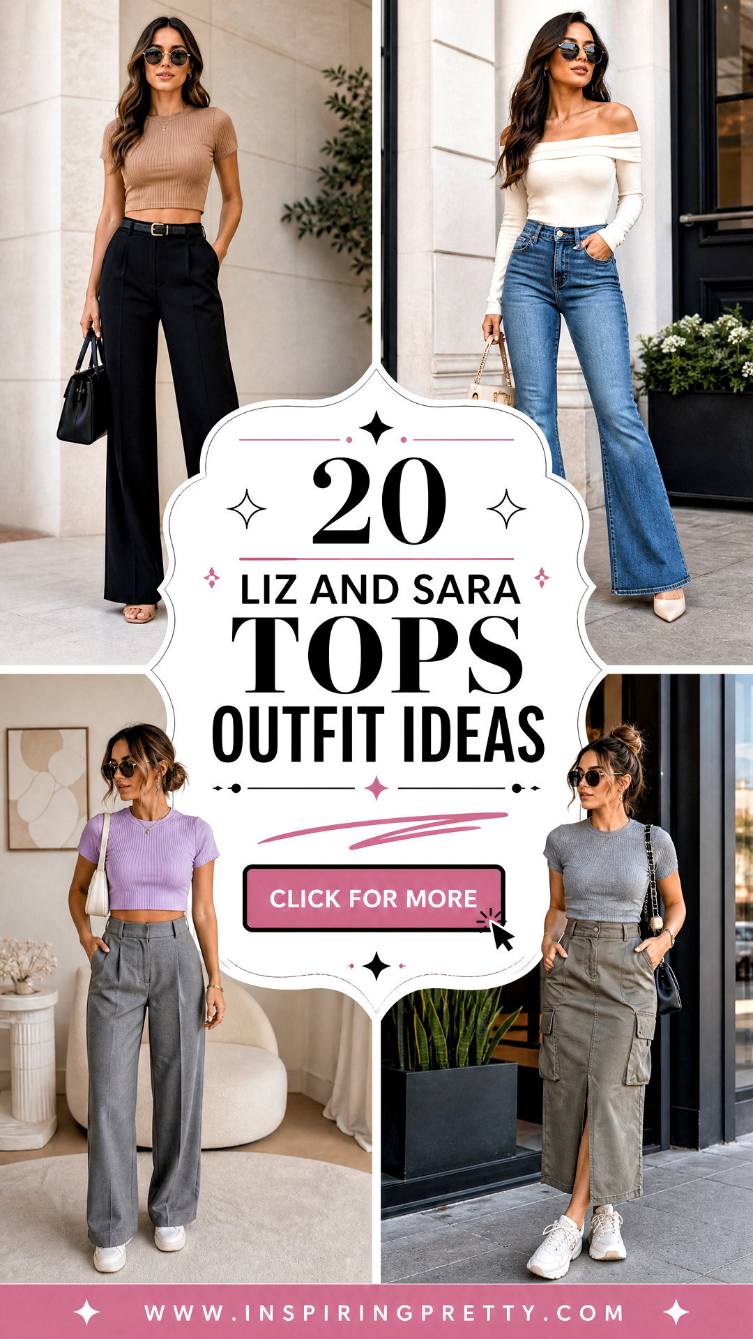20 Liz and Sara Tops Outfit Ideas for Polished Everyday Style - 20 Liz and Sara Tops Outfit Ideas for Polished Everyday Style